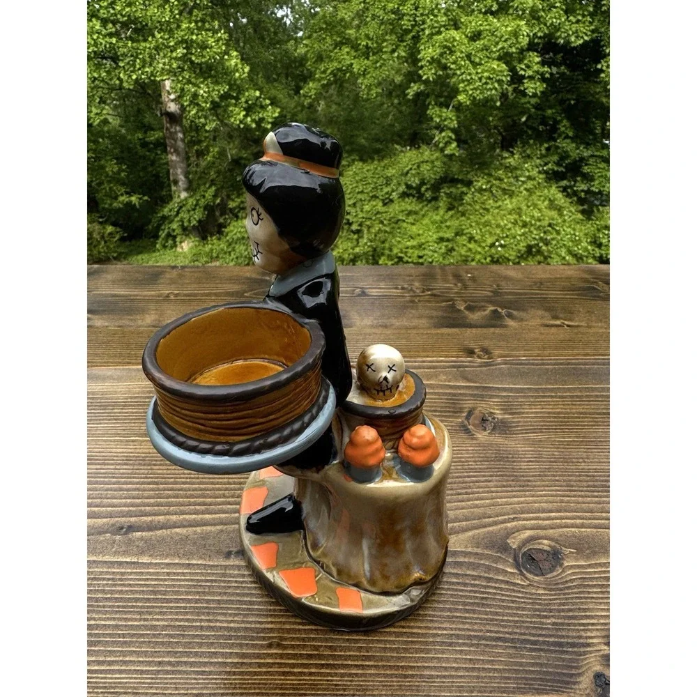 Yankee Candle Boney Bunch Death By Chocolate 2017 Tealight Holder‎ Halloween